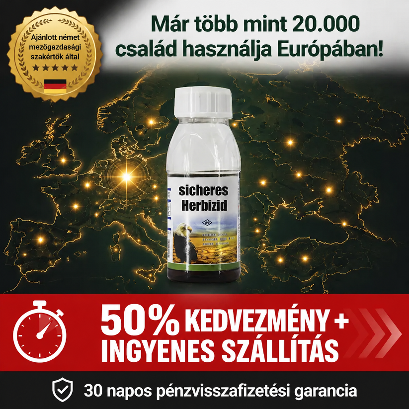 Hatékony Kerti Gyomirtó Koncentrátum - 14 Napos Kockázatmentes Próba