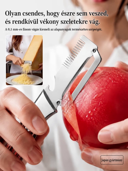 Szuperéles Japán Technológiás Szeletelő Kés (50% Kedvezmény & Utánvét) 🔪