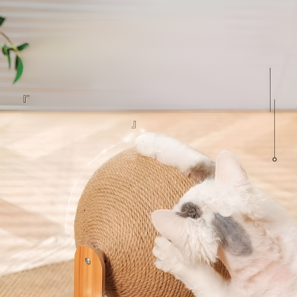 Mágneses macskafogó labdás játék állványos kivitelben