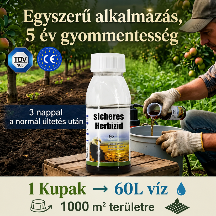 Hatékony Kerti Gyomirtó Koncentrátum - 14 Napos Kockázatmentes Próba