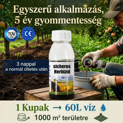 Hatékony Kerti Gyomirtó Koncentrátum - 14 Napos Kockázatmentes Próba