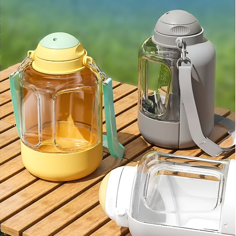 Utazó nagy kapacitású ivópalack háziállatok számára