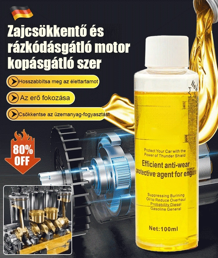 Műszaki Vizsga Megmentő: Prémium Német Motorhelyreállító Folyadék (14 Nap Próba)