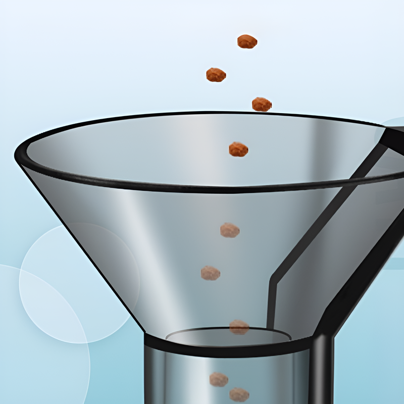 Multifunktionaler Anti-Aufschwimm-Aquarienfutterspender