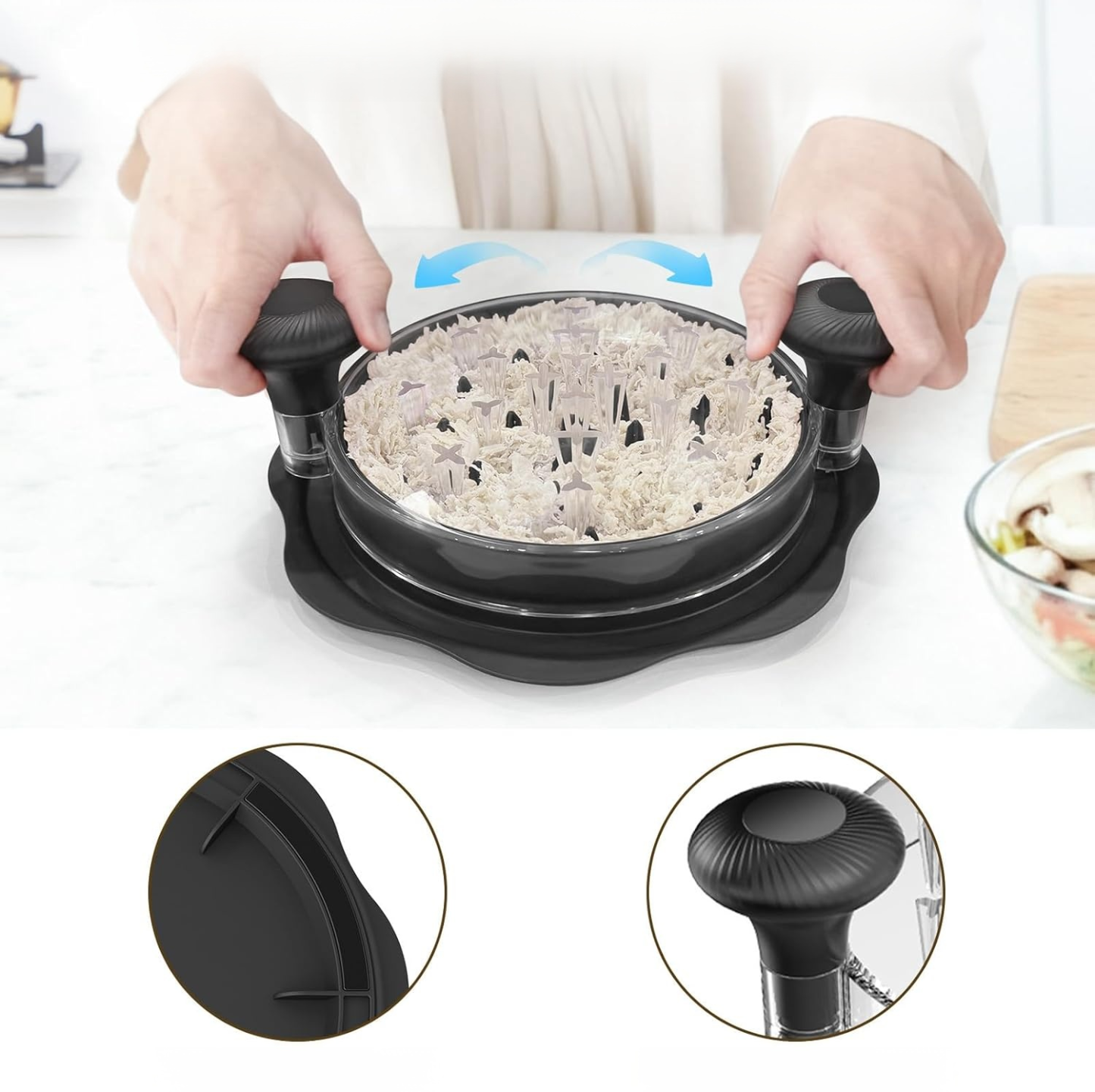 Multifunkciós csirkemell szálazó