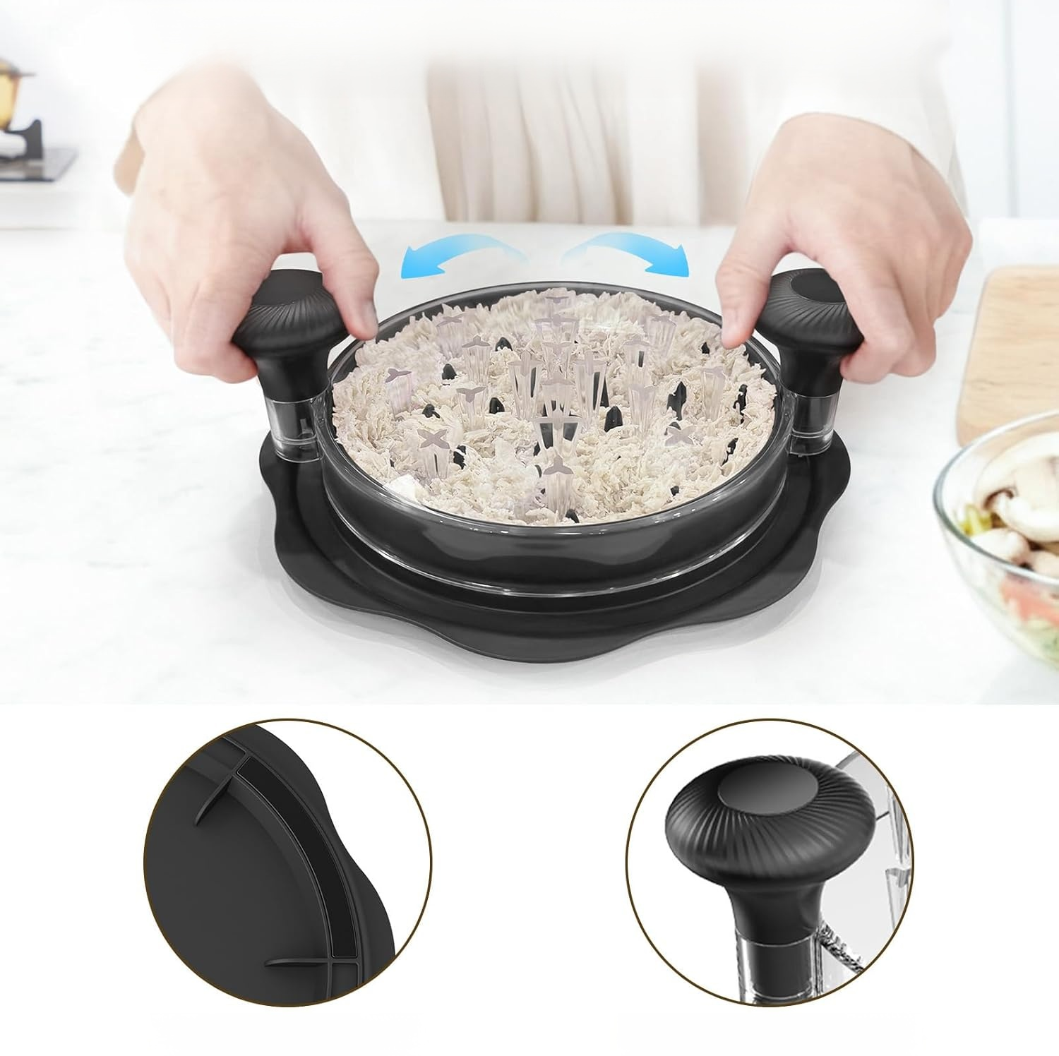 Multifunkciós csirkemell szálazó