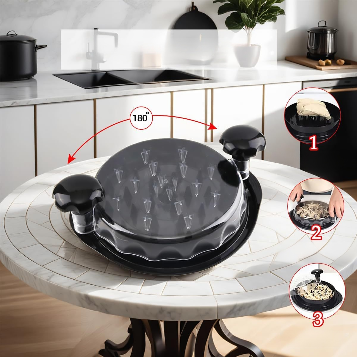 Multifunkciós csirkemell szálazó