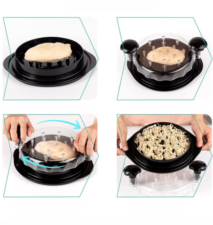 Multifunkciós csirkemell szálazó