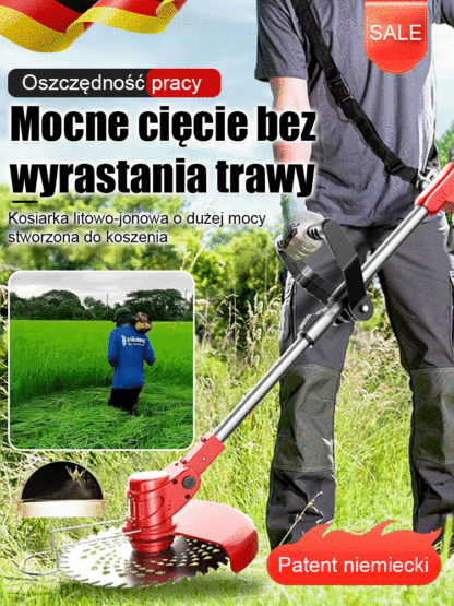 Wielofunkcyjna Kosa Elektryczna | Ostrze ze Stali Stopowej + Regulowany Korpus (Darmowa Dostawa)