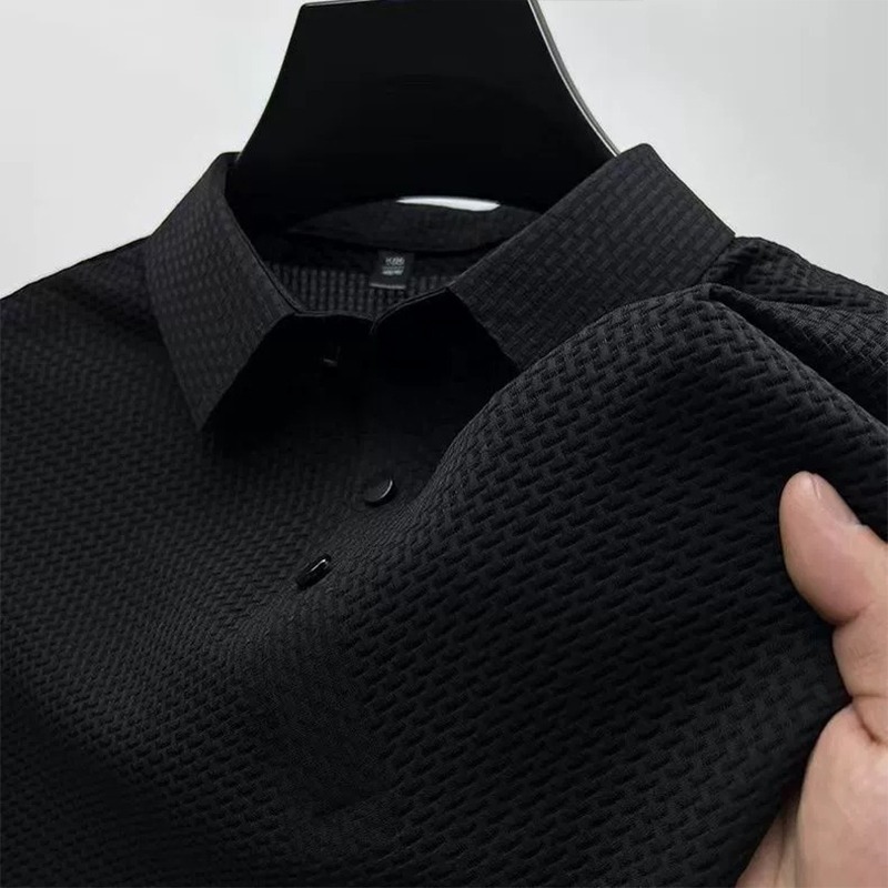 Oddychający T-shirt Męski z Jedwabiu Bambusowego – Chłodzący i Przeciw Poceniu z Bambusa Duże Rozmiary M-5XL
