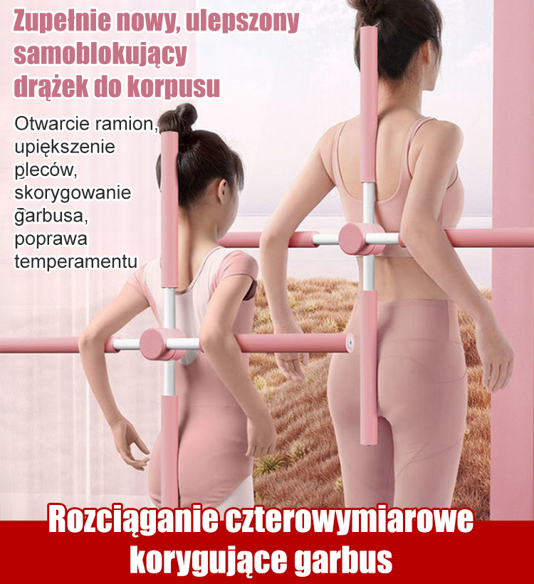 Przyrząd Korekcyjny Kije do Prostowania Pleców i Jogi (-40% Wyprzedaż)