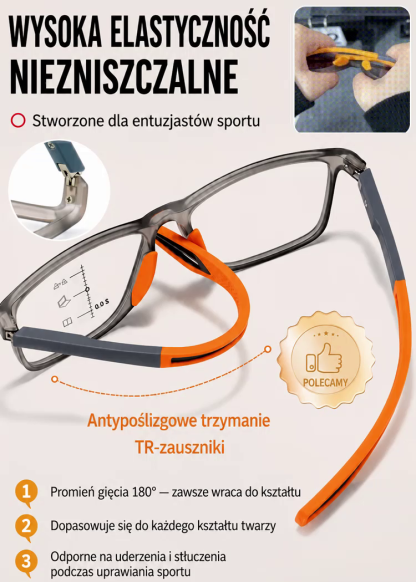 Ultra HD TR Komfortowe okulary dla starszych