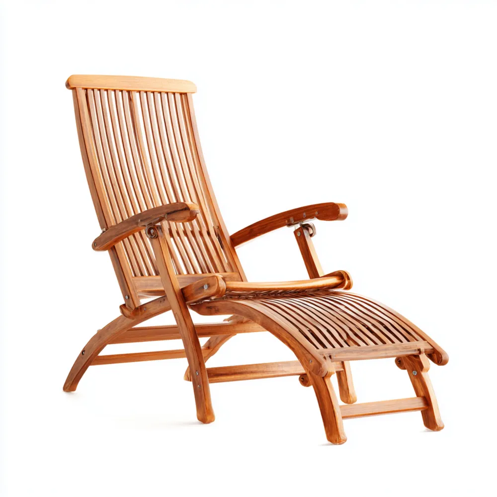 Lettino prendisole in legno pieghevole 200x60x90 cm - Design rilassante PP6370056