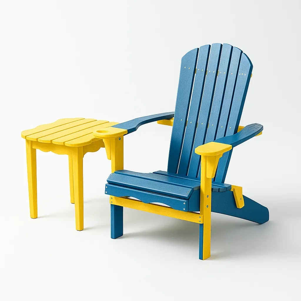 Ensemble fauteuils adirondack