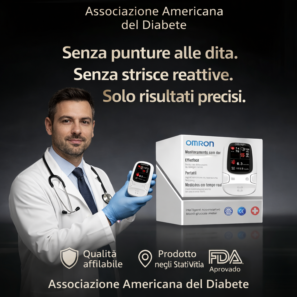 Omron™ presenta il nuovo misuratore di glicemia intelligente non invasivo 🔥Prodotto negli USA🔥