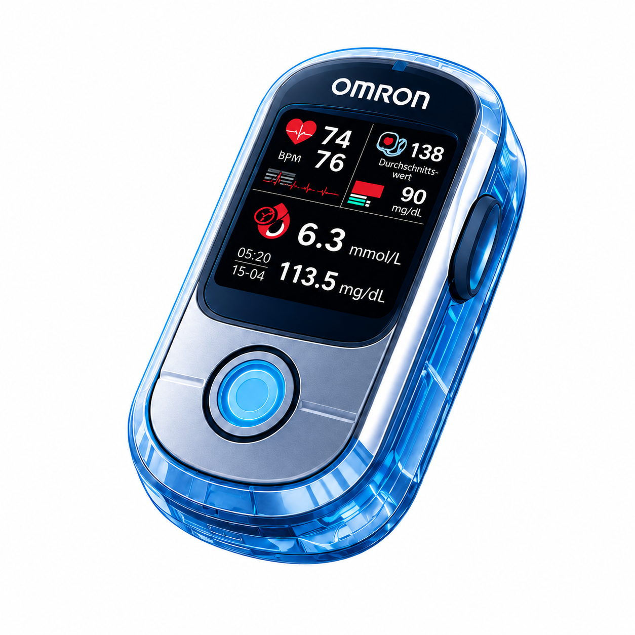 Basta aghi🔥 e dolore! 🔥 | Omron™ glukometro non invasivo – controllo facile e preciso della glicemia, ovunque tu sia 🔥