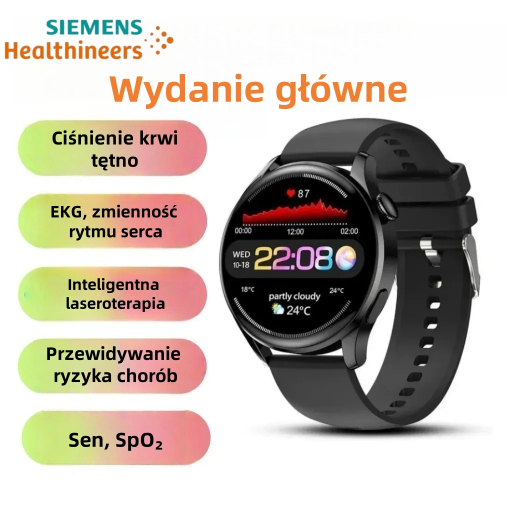 ✨ Wejdź w erę AI ze smartwatchem Siemens – Twój osobisty przewodnik po zdrowiu i przyszłości! 💎