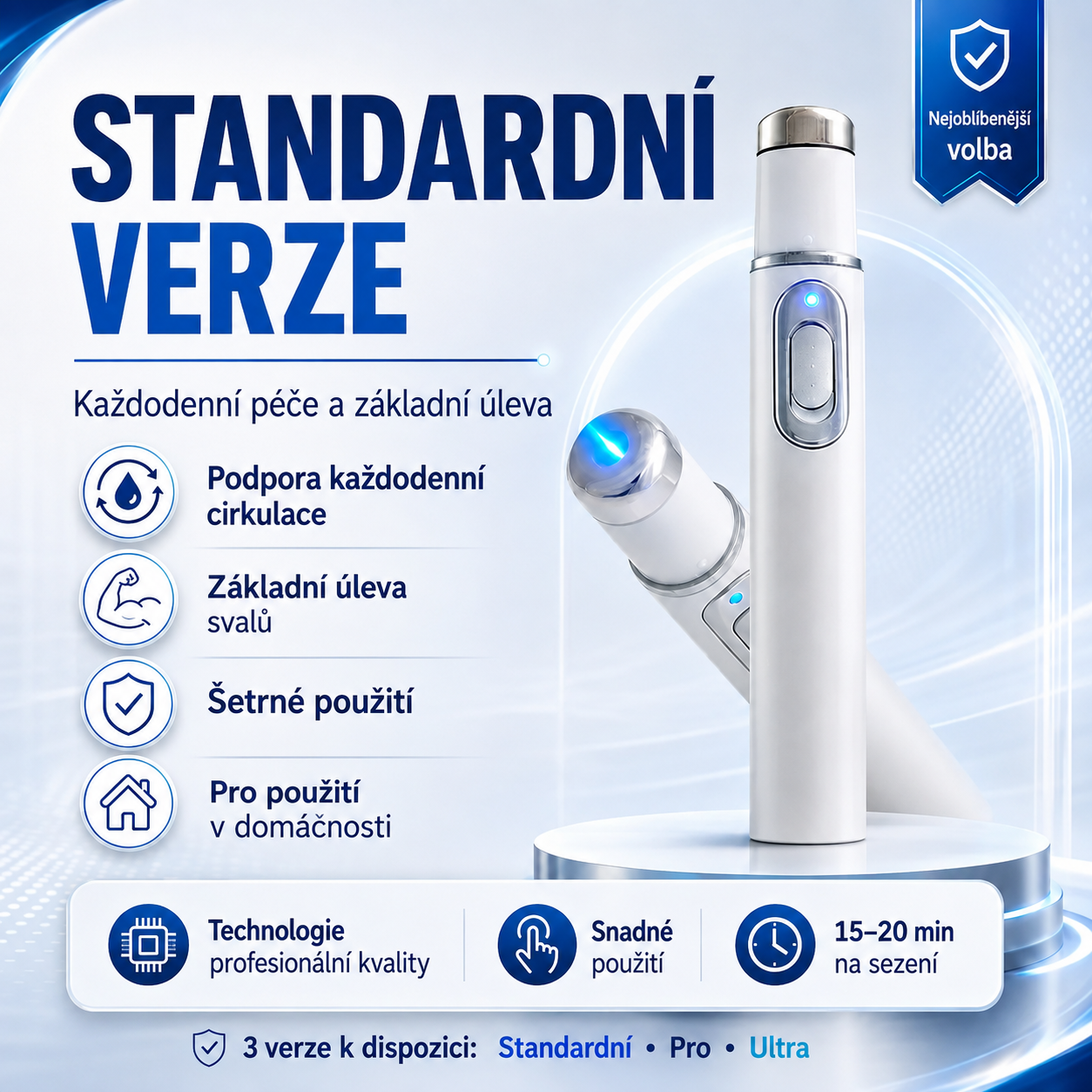 😍😍 Obnovte mužskou vitalitu, znovu získejte sebevědomí. Pokročilá rázová vlnová terapie, která podporuje zlepšení kvality a trvanlivosti erekce a zároveň zmírňuje bolest svalů, kloubů a šlach.💪💪