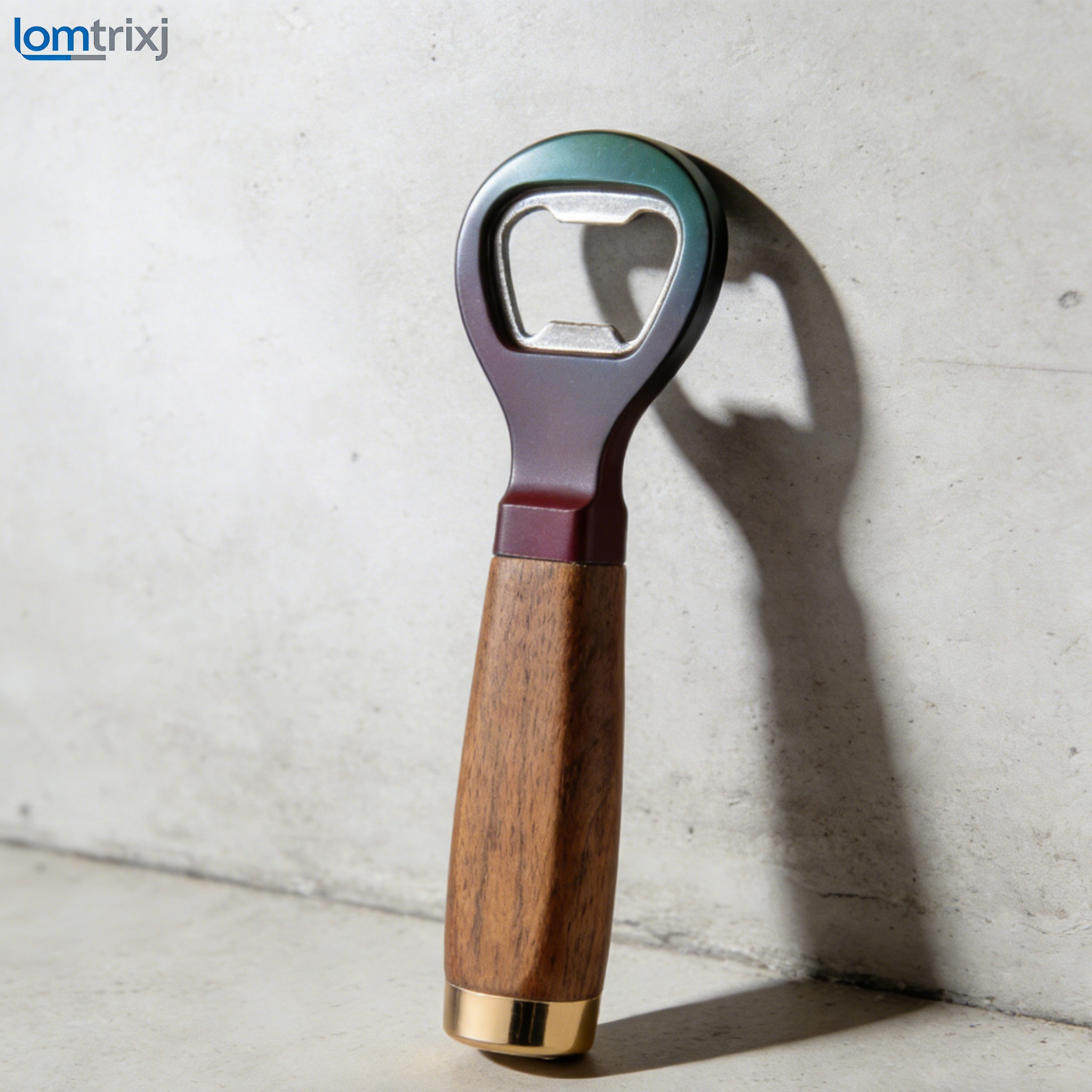 Wooden-handled bottle openers (5 pieces)