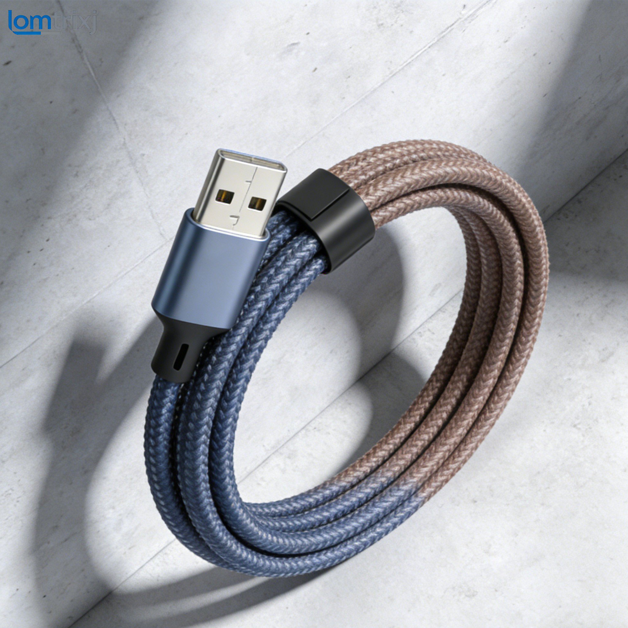Durable and tangle-free data cables