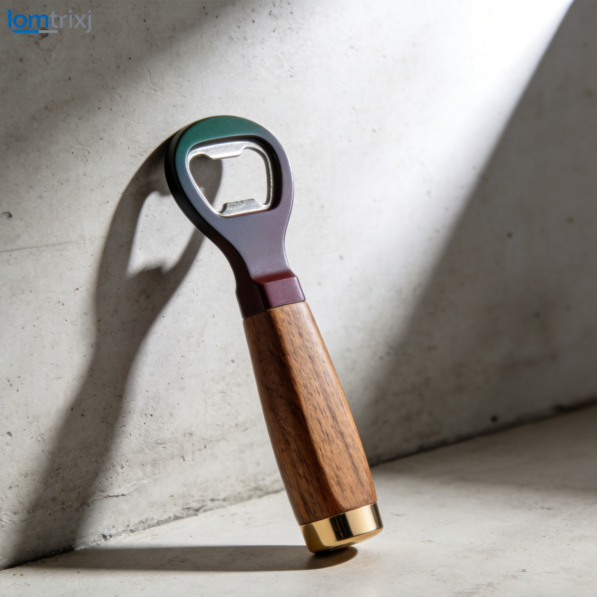 Wooden-handled bottle openers (5 pieces)