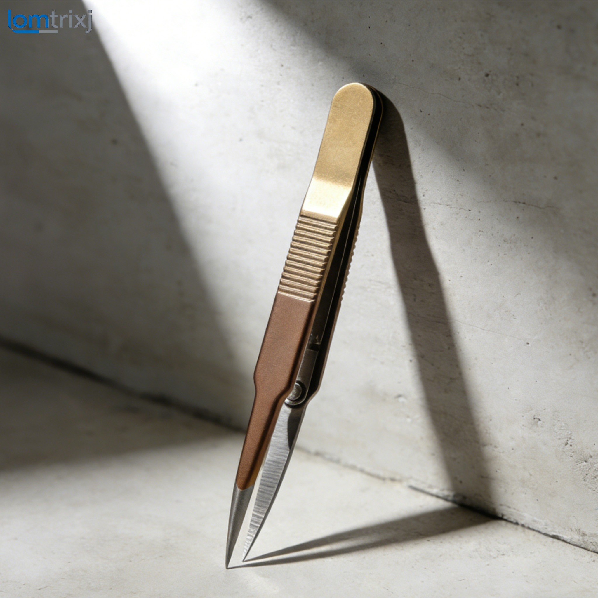 Folding titanium alloy tweezers (10 pairs)