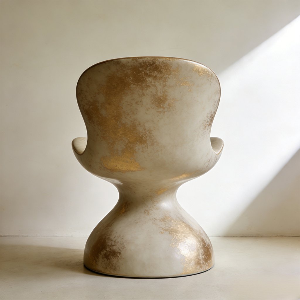 Simple Modern Single Chair front view