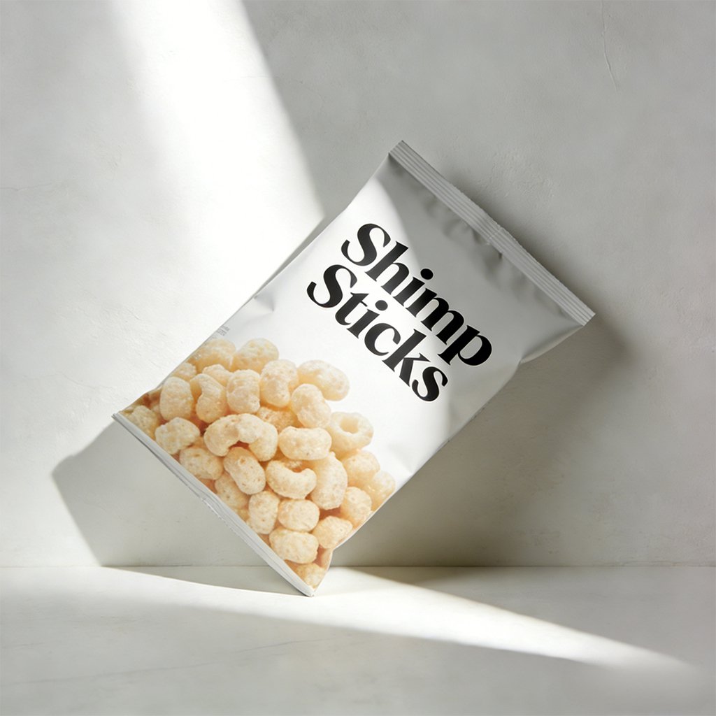 Shrimp Stick Snacks packaging details