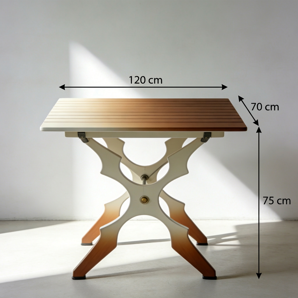 Collapsible Picnic Table for Easy Transport