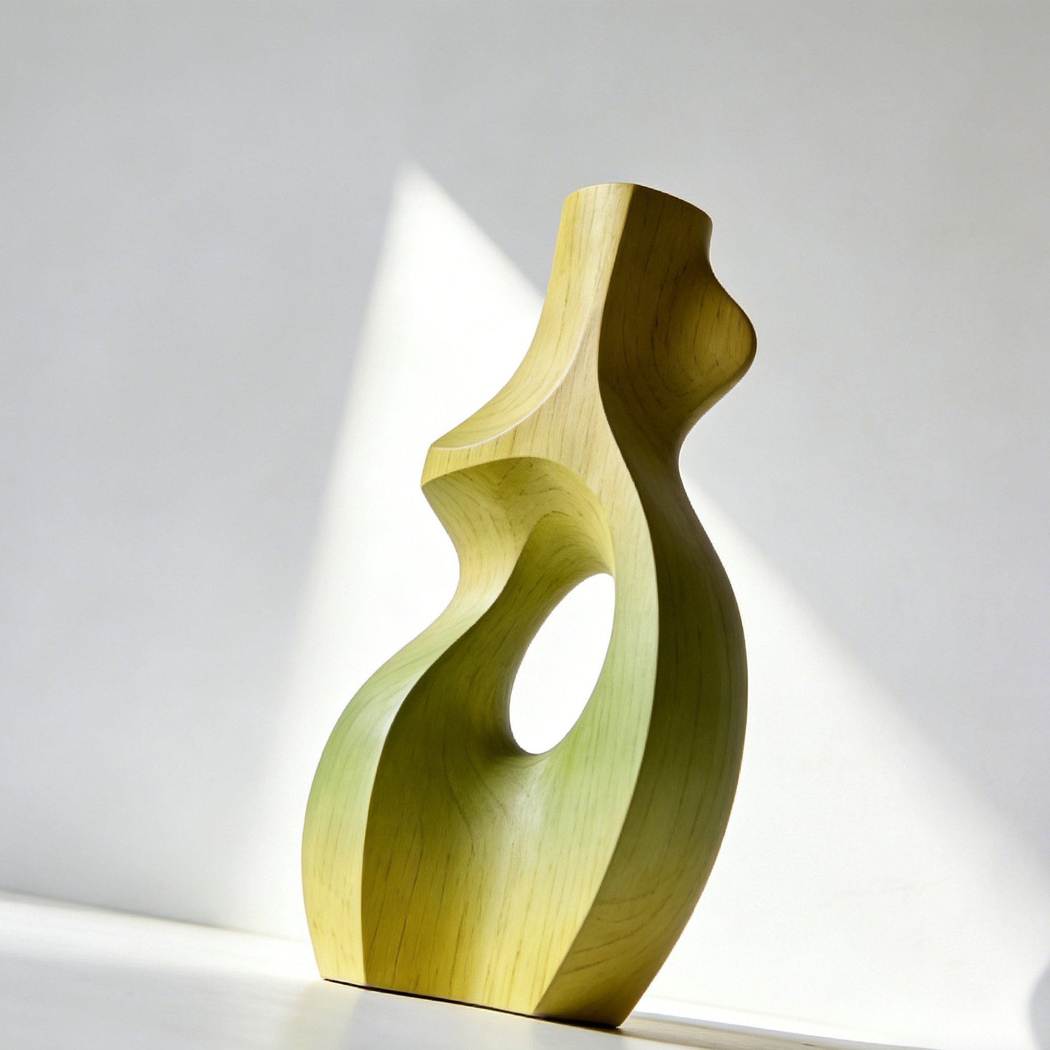 Contemporary minimalist vase for living room