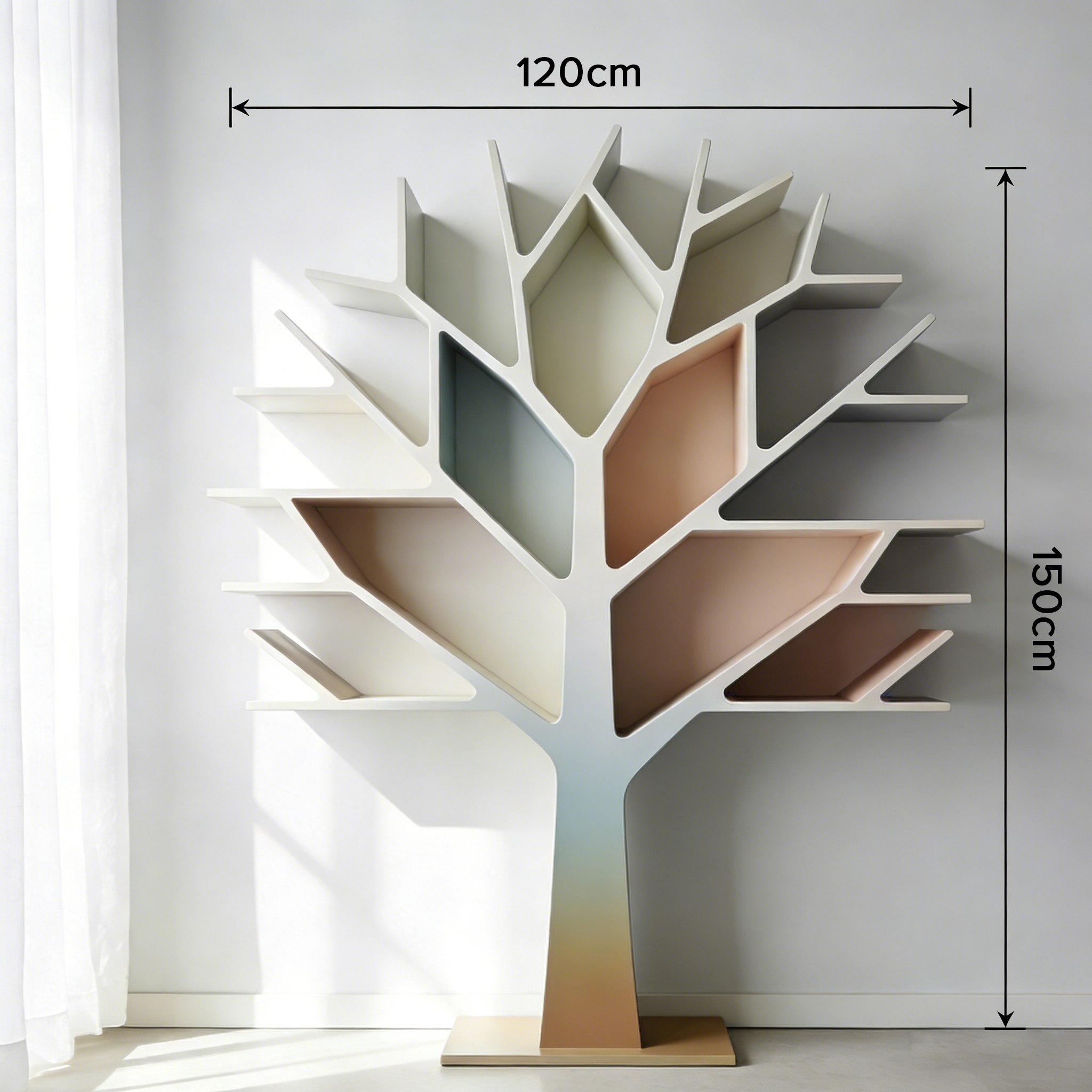 Creative Branch Bookshelf