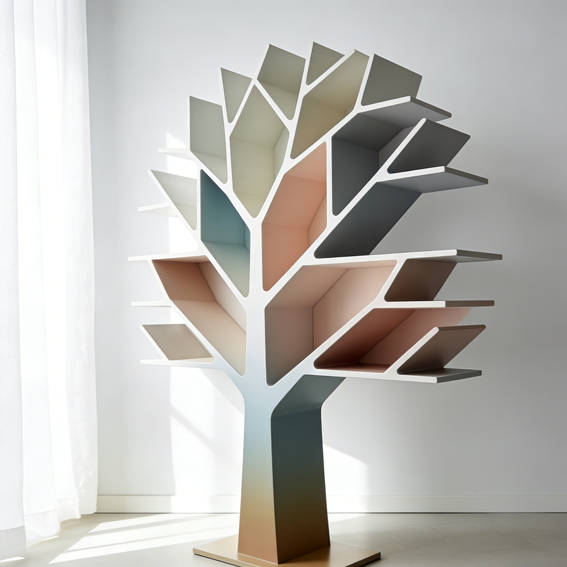 Creative Branch Bookshelf