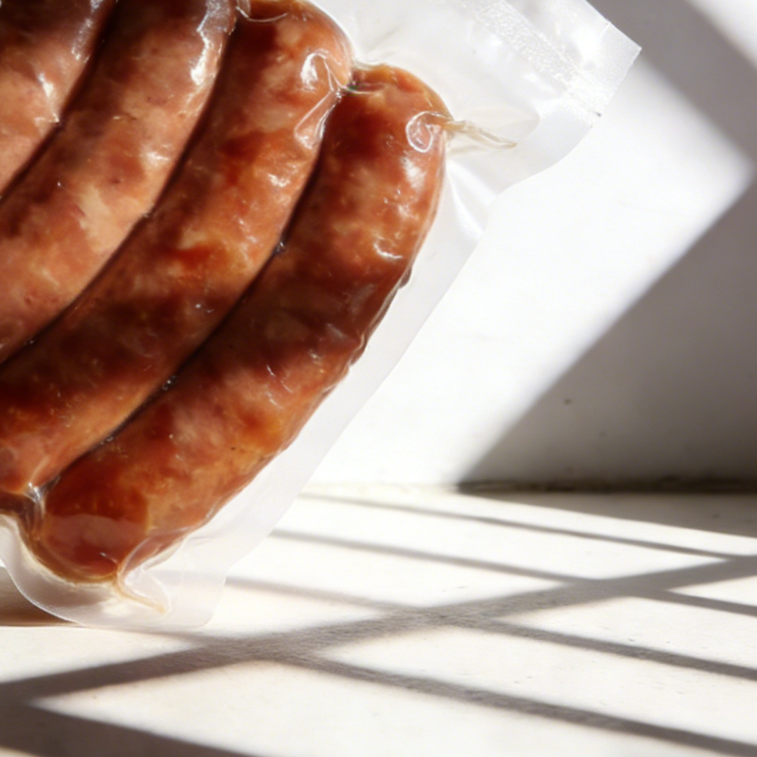 Pack of three artisanal sausages with herbs