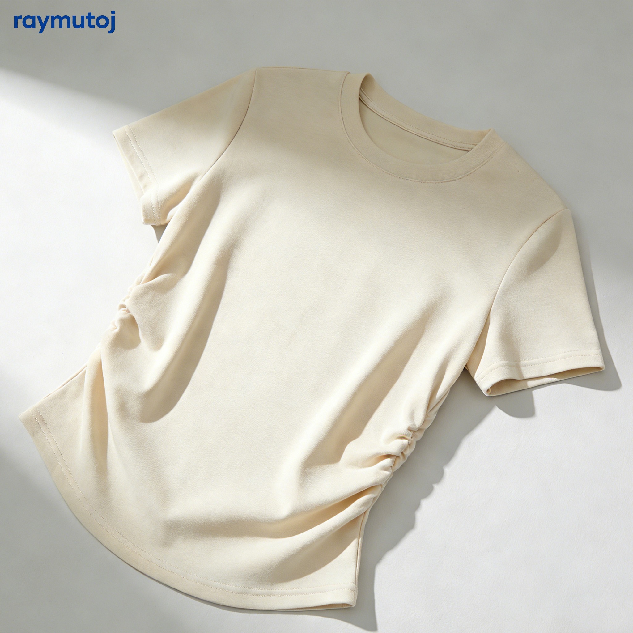 Pure cotton basic short-sleeved t-shirt