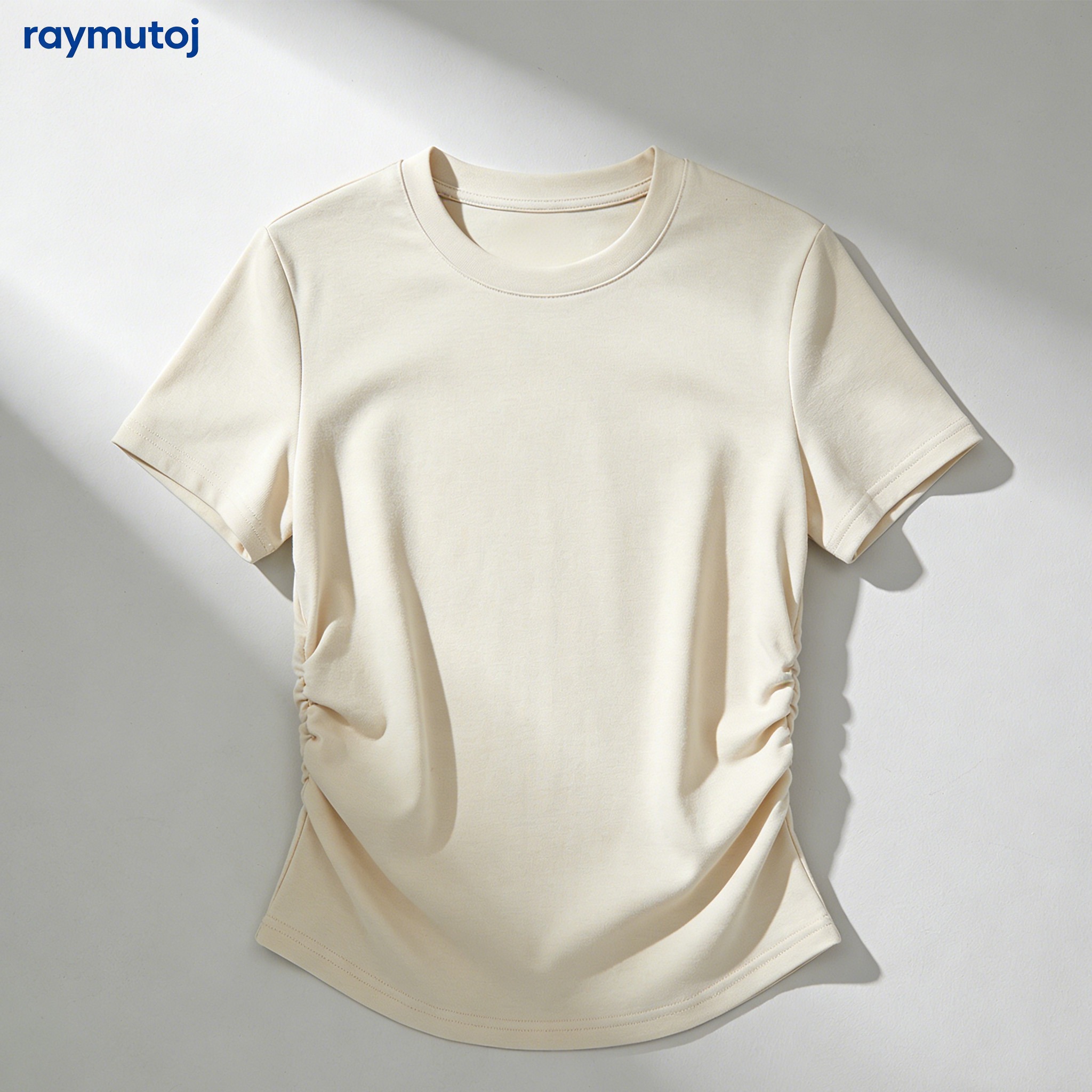 Pure cotton basic short-sleeved t-shirt