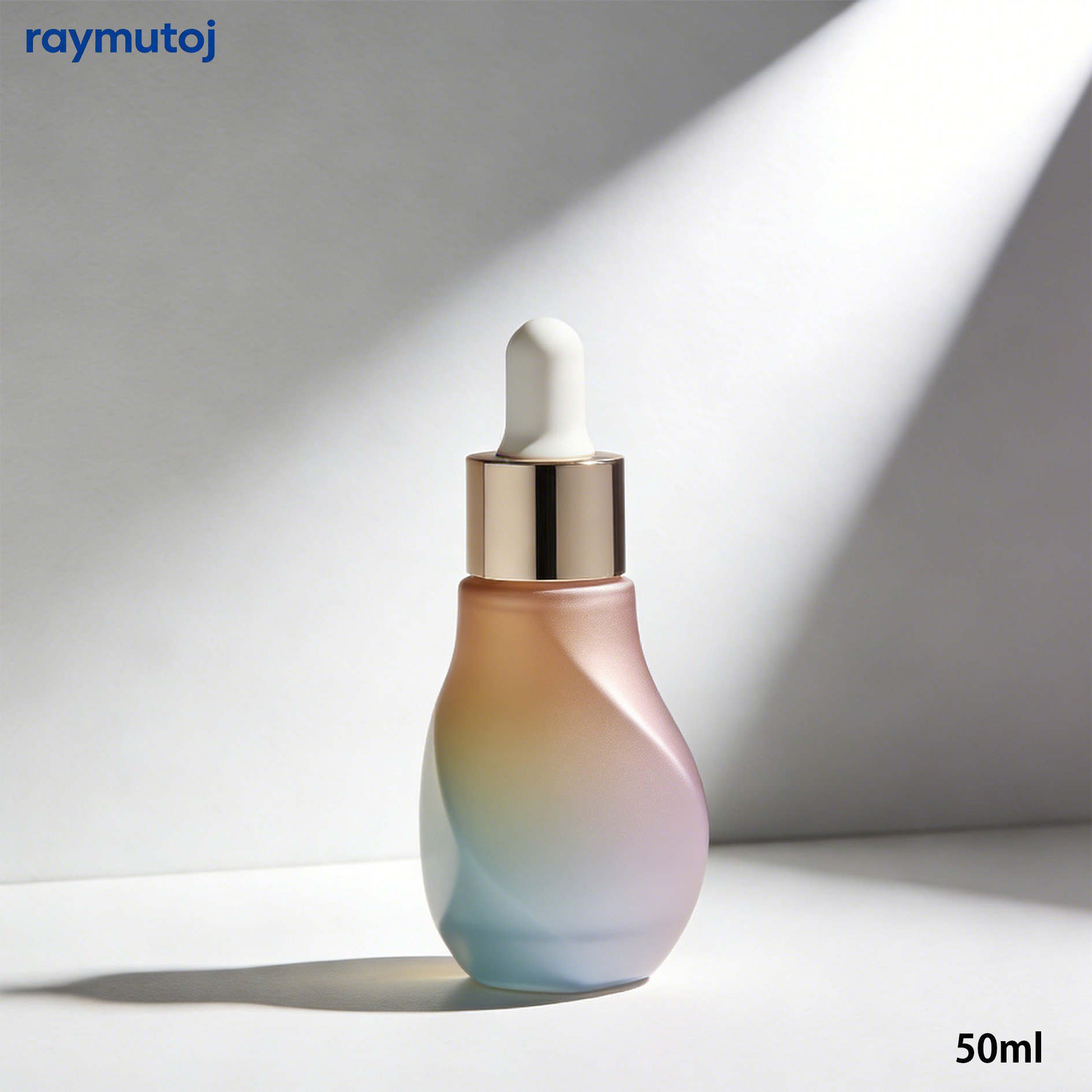 Before and after using whitening serum