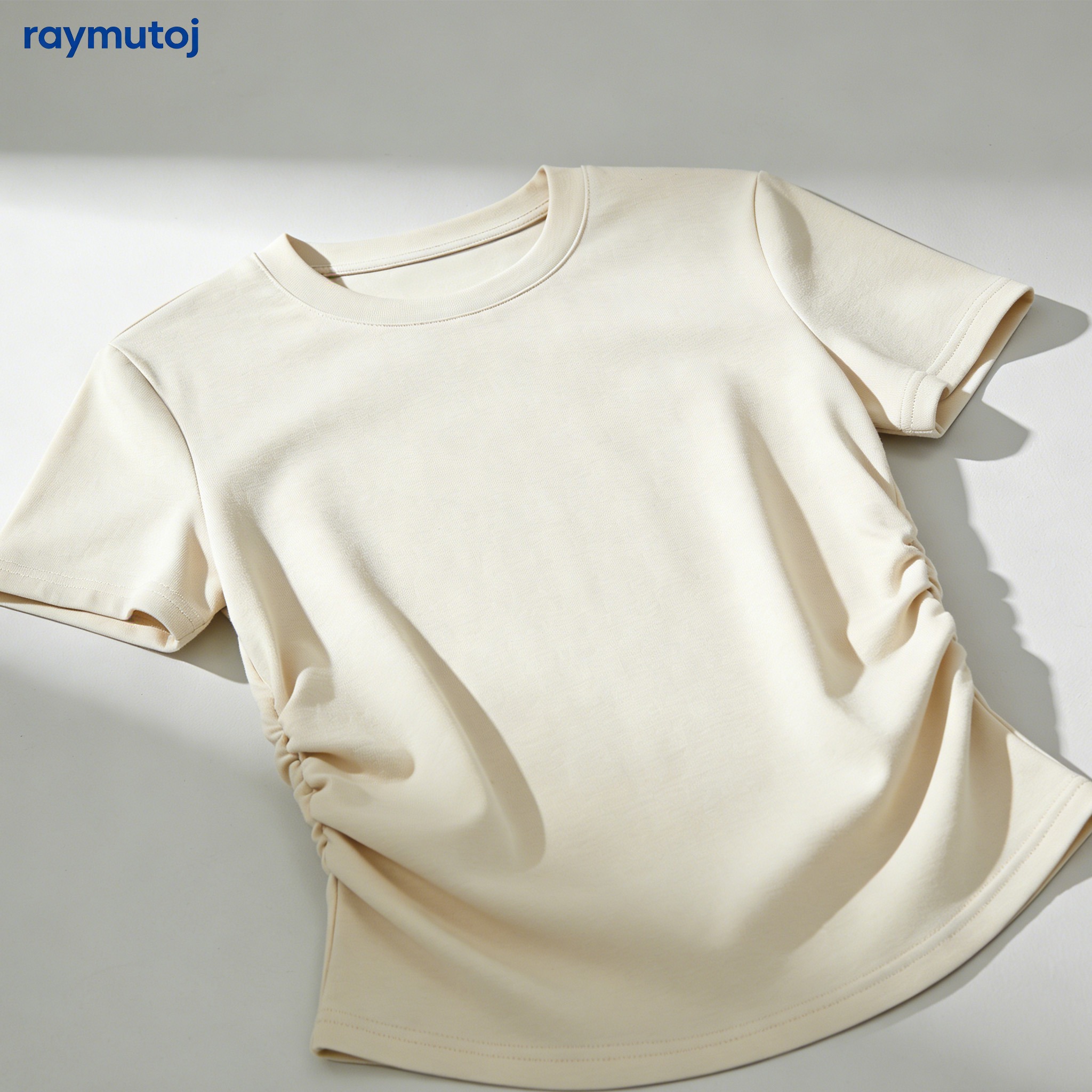 Pure cotton basic short-sleeved t-shirt