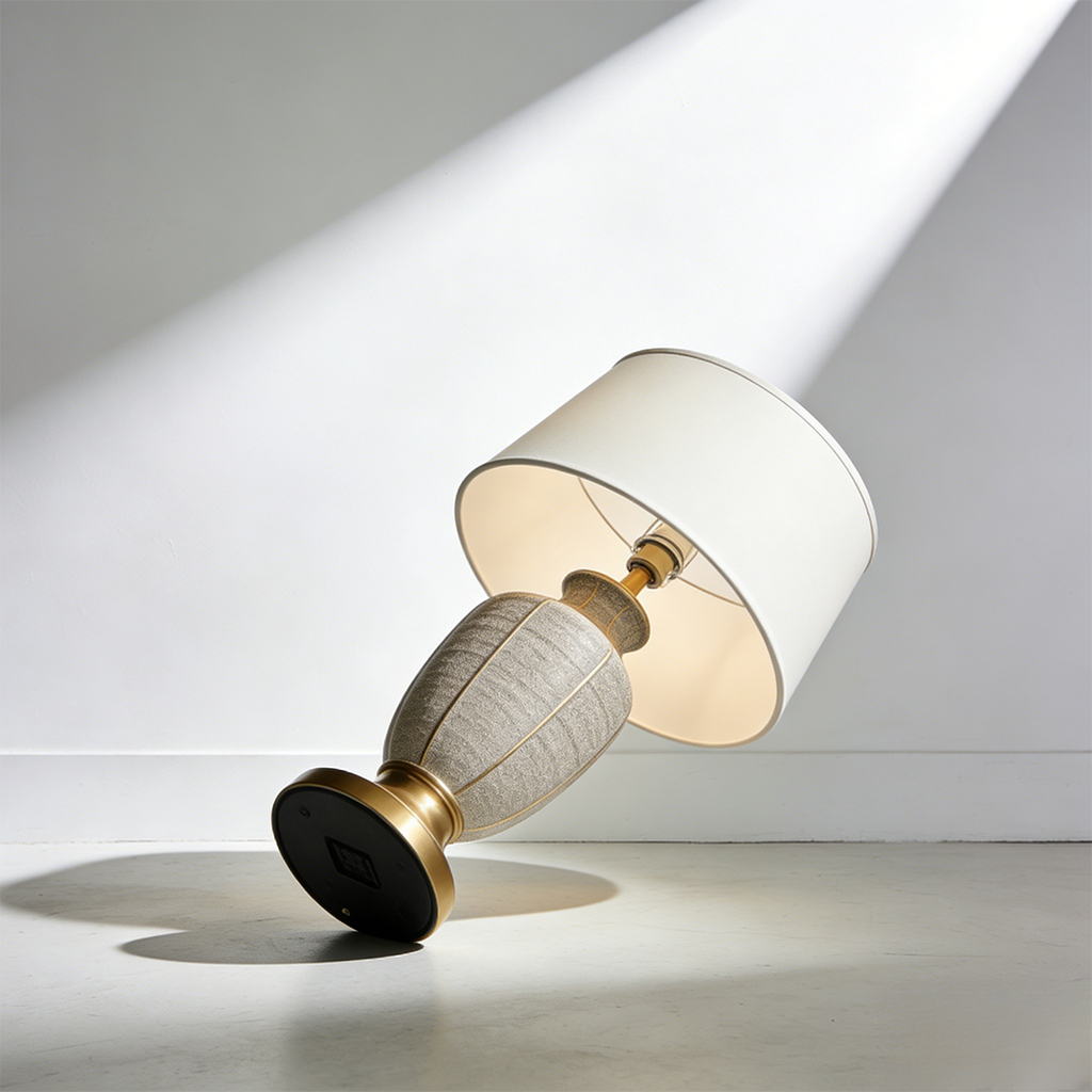 Artistic Sculptural Table Lamp