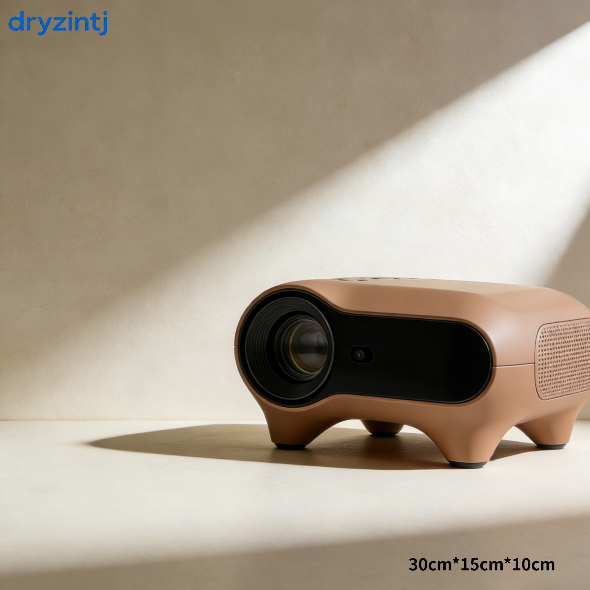 Easy connectivity ports on the projector for multiple devices