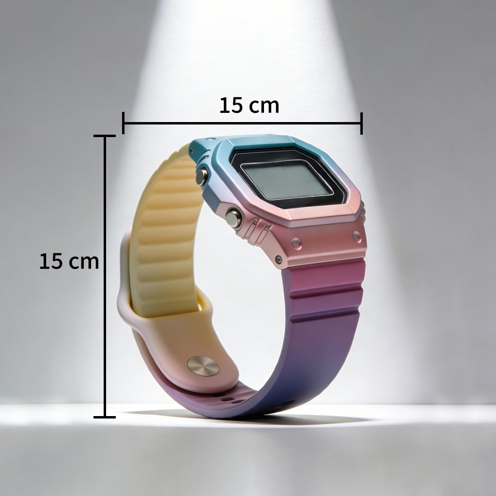 Smart Electronic Watch showing fitness tracking features