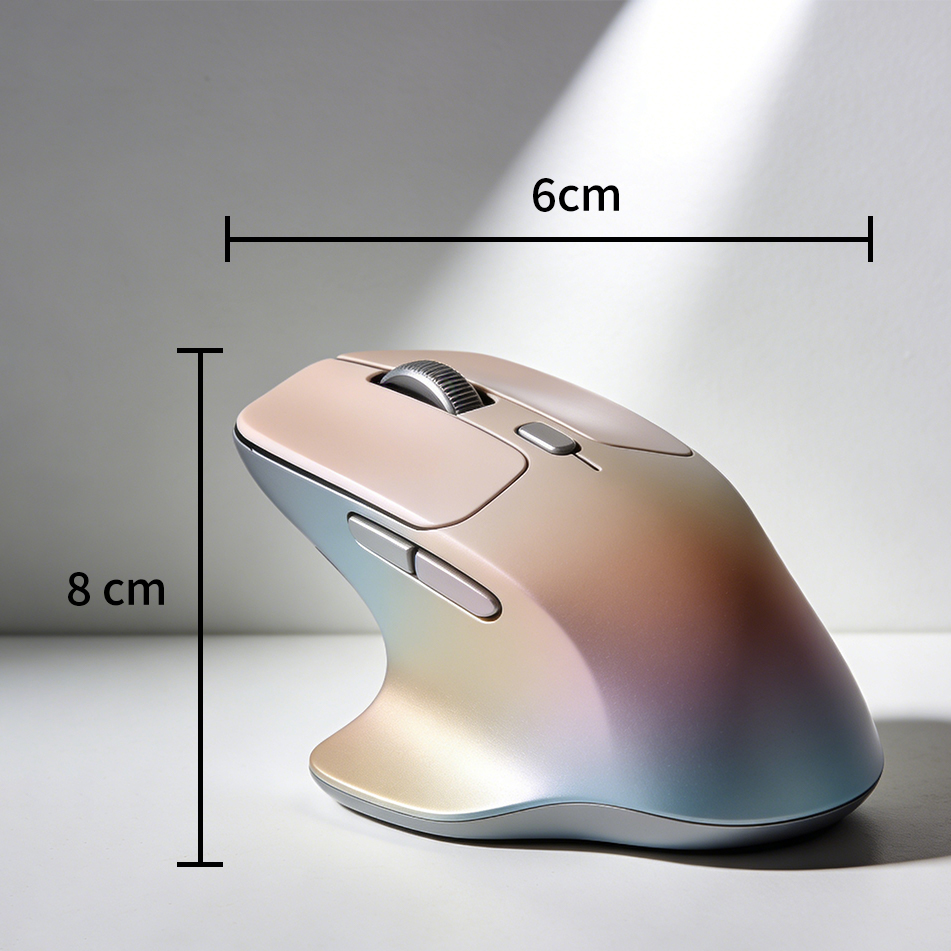 Noiseless clicking mouse ideal for offices and libraries