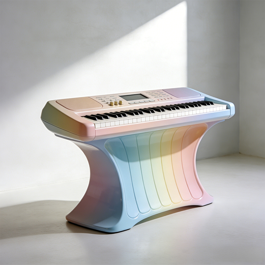 Portable Rechargeable Electronic Keyboard