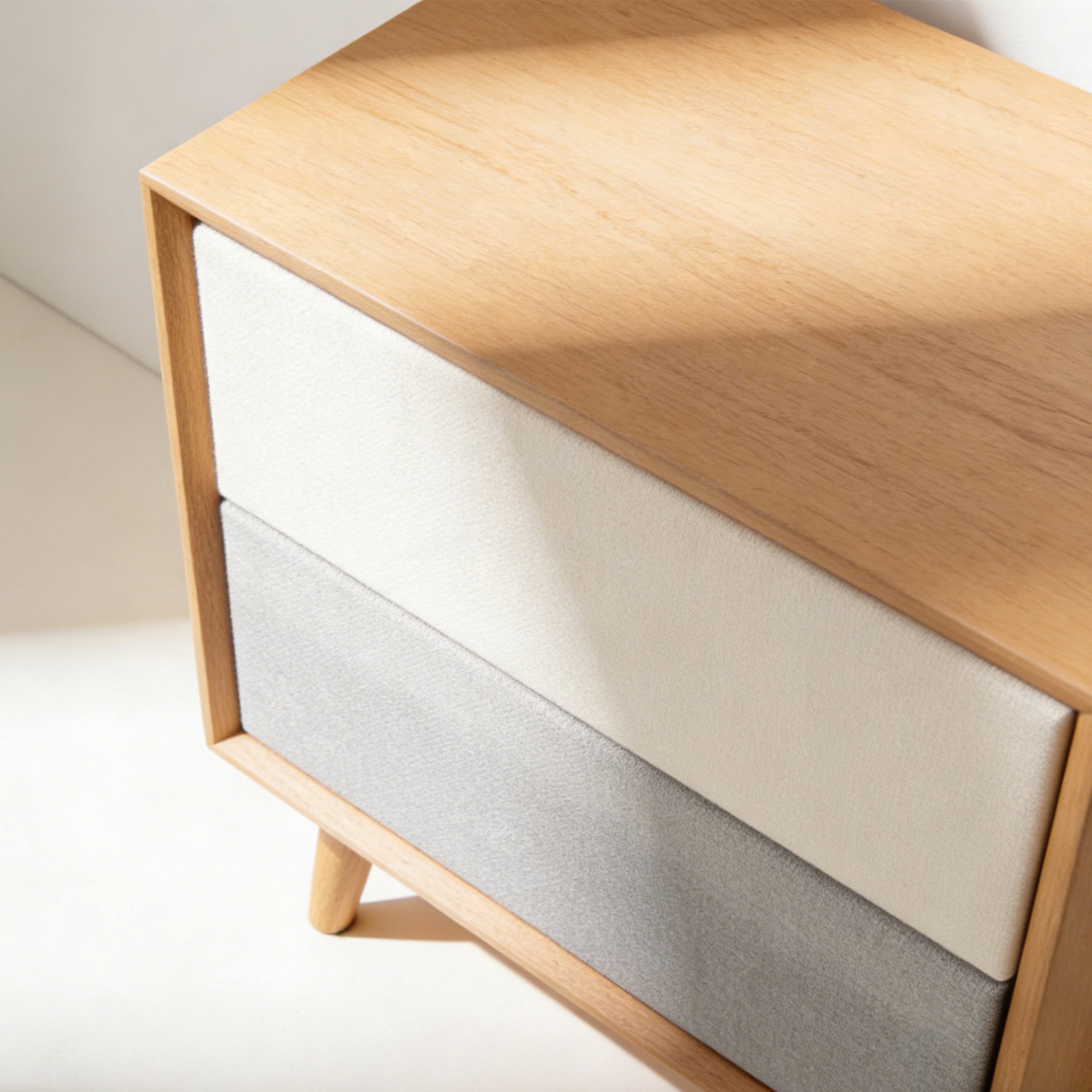 Nightstand with ample storage space for bedroom essentials