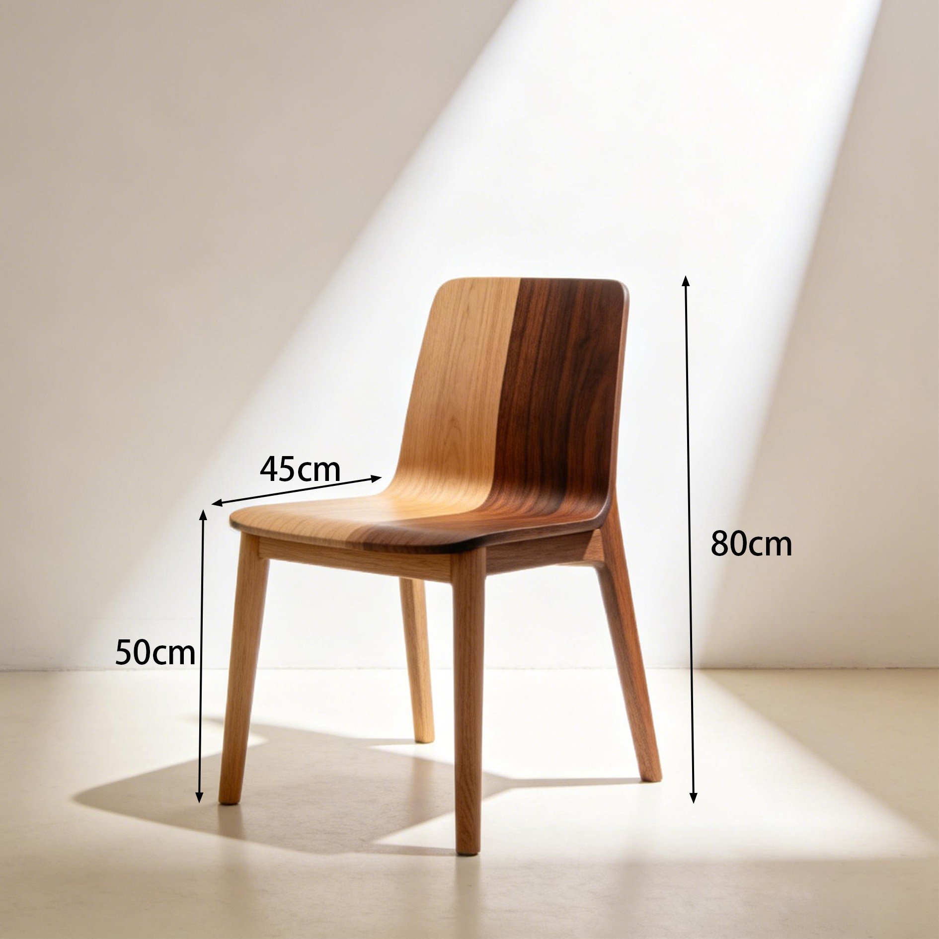 Elegant wooden dining table and chairs for contemporary homes