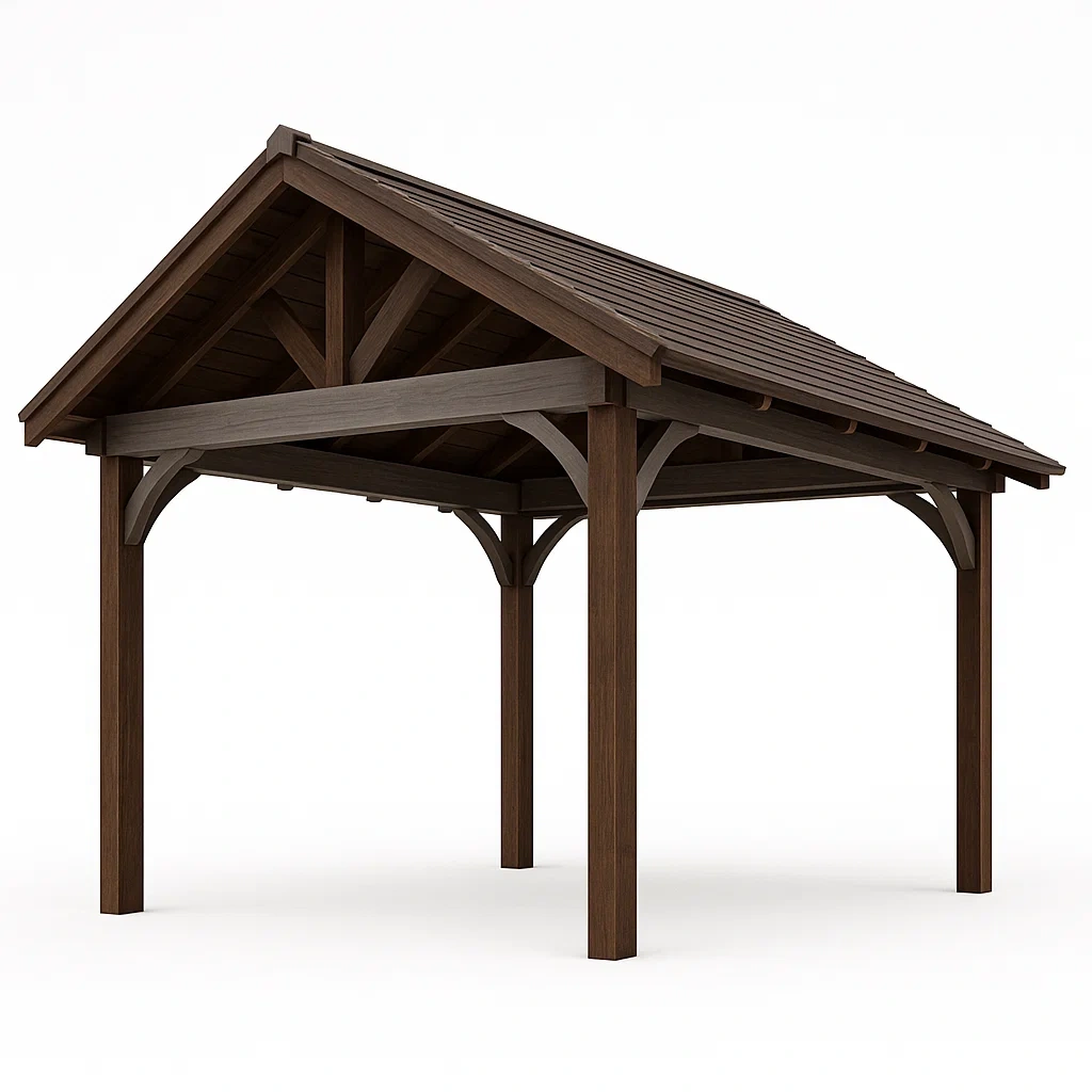Gazebo,Padiglione in legno