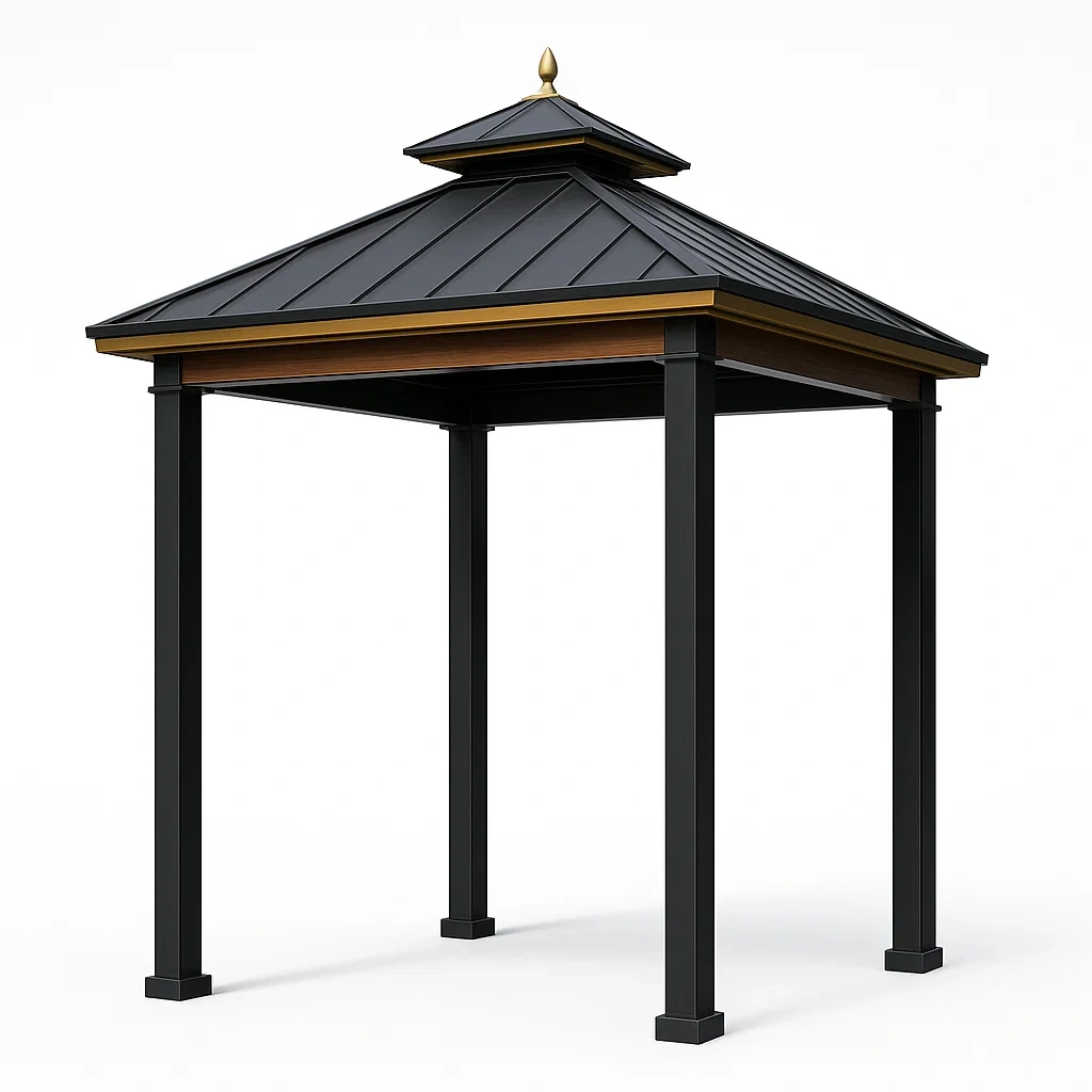 Gazebo,Padiglione in acciaio