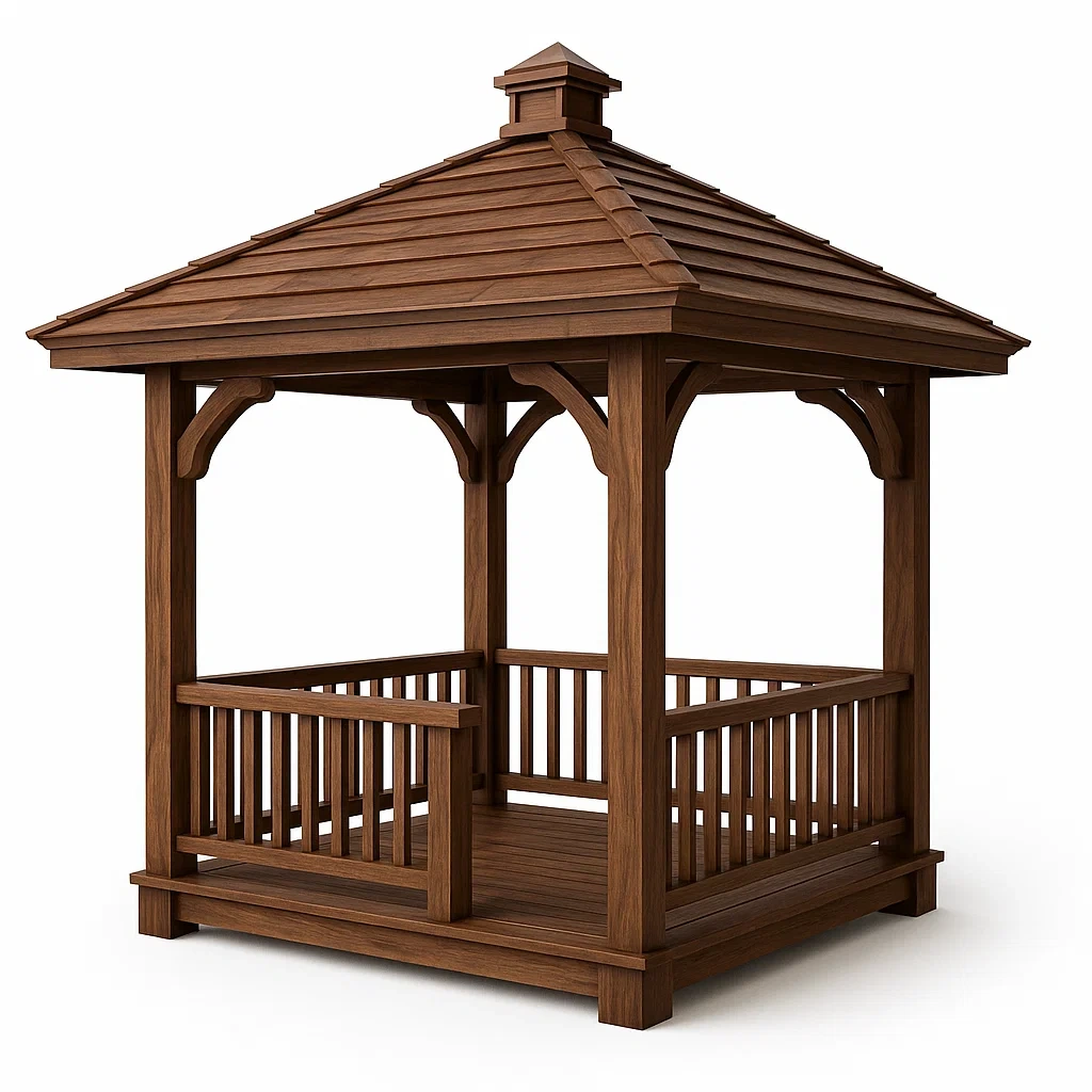 Gazebo,Padiglione in legno