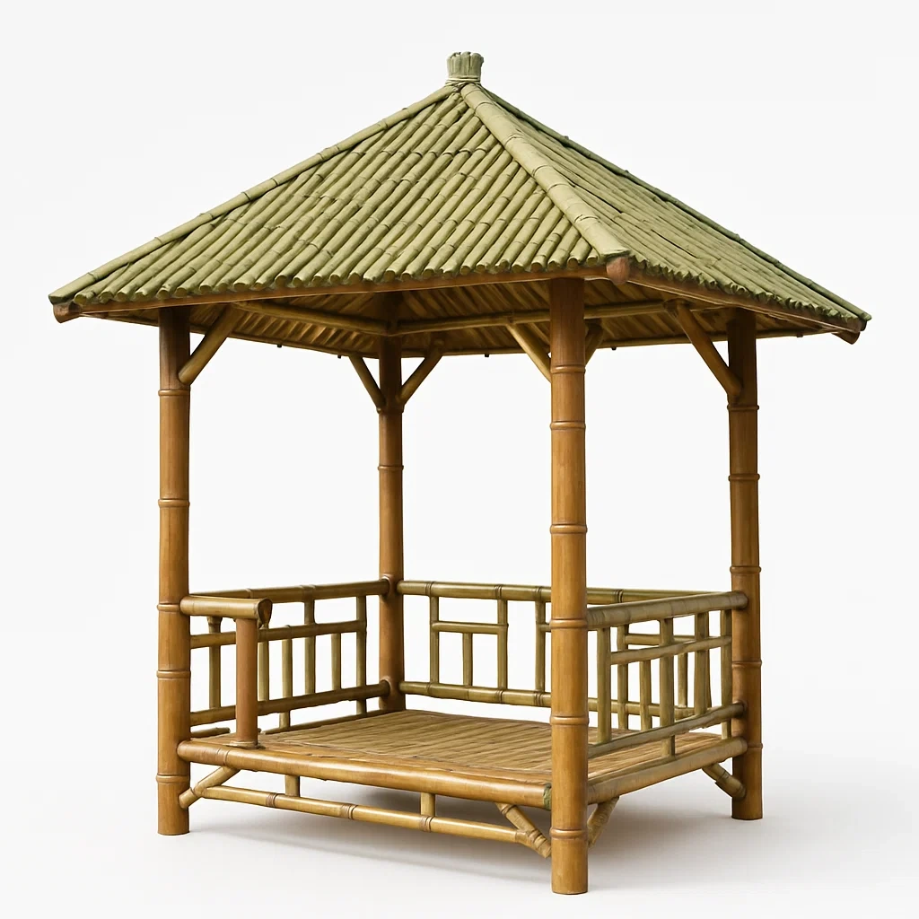 Gazebo,Padiglione in bambù