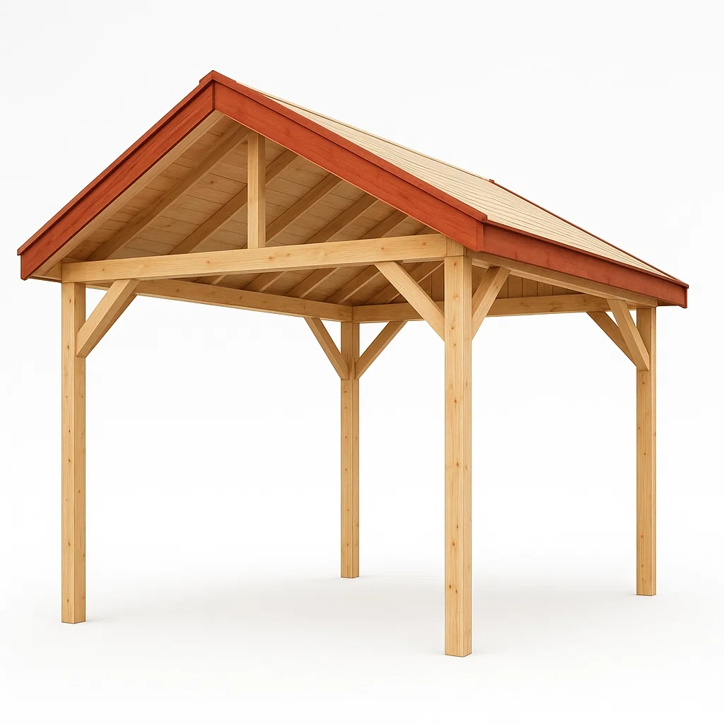 Gazebo,Padiglione in legno