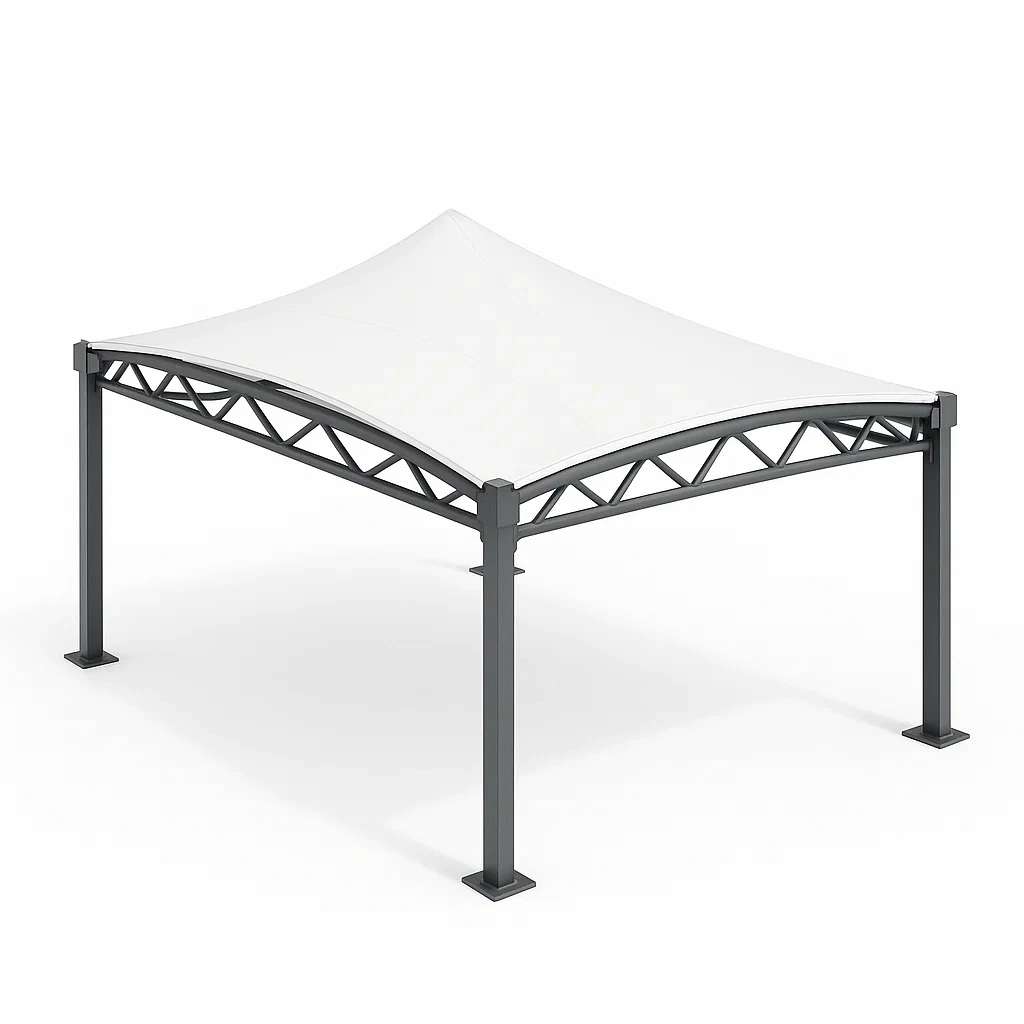 Gazebo,Padiglione a struttura a membrana